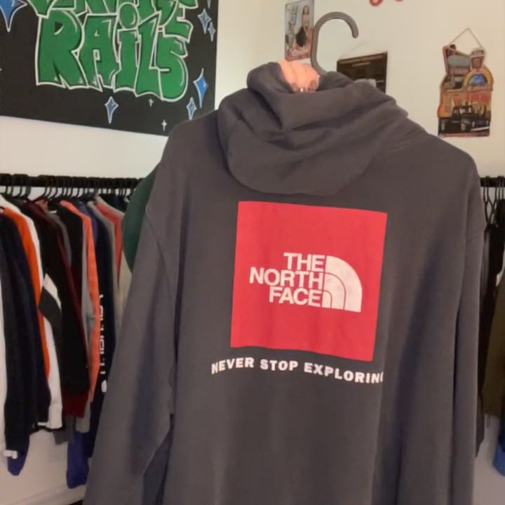 The North Face 075 xxl the north face cracked print product image