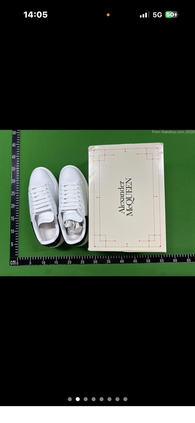 Alexander Mcqueen White Sneakers With Black Heel Tab 3