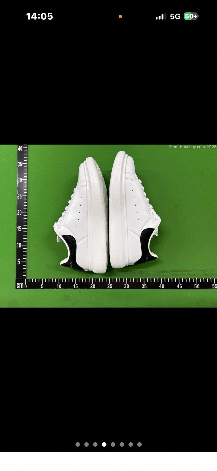 Alexander Mcqueen White Sneakers With Black Heel Tab 2