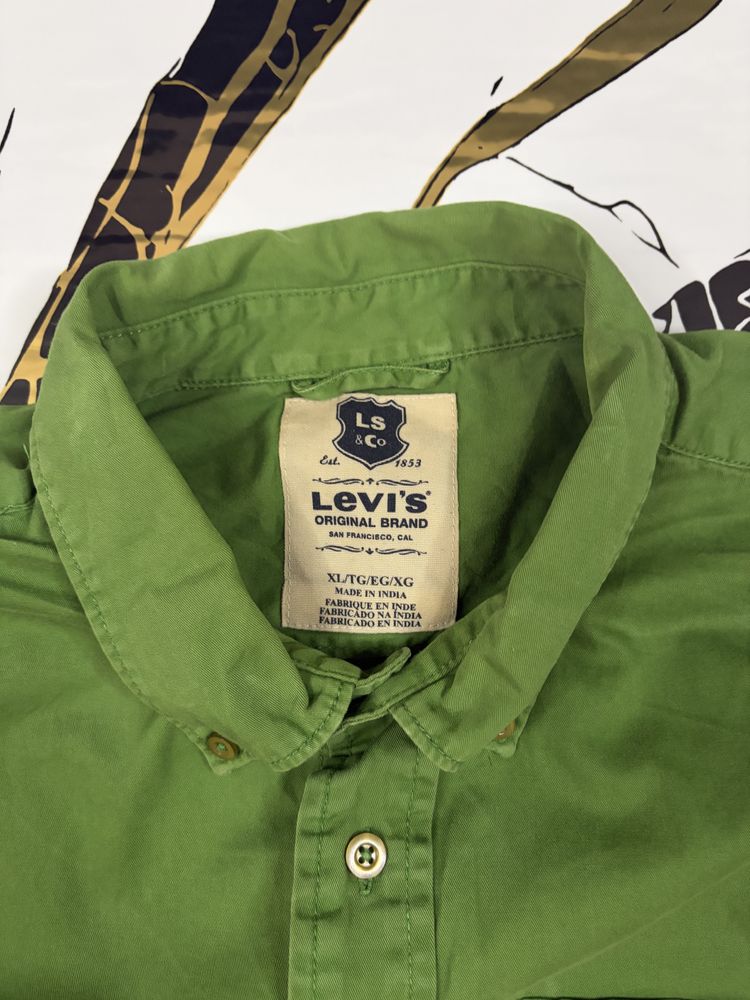 Levi'S Green Button-Up Shirt 3