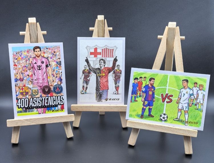 Messi retratos