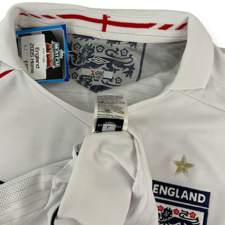 England 2005 L/S Home Shirt (L) 3