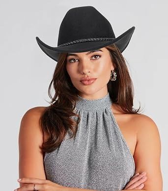 Black Cowboy Hat imagen 2