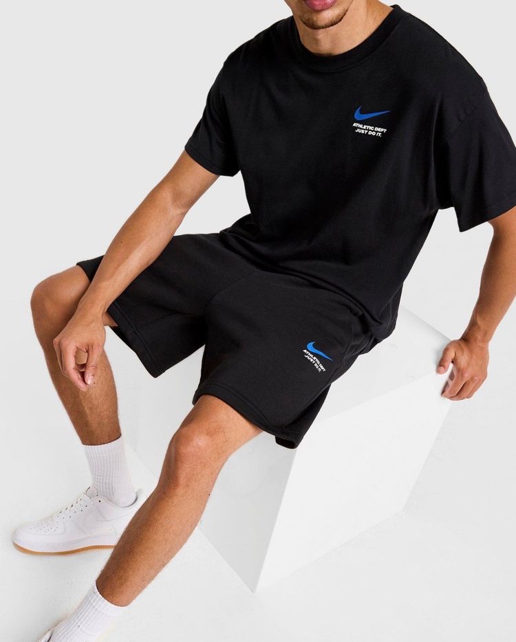 Nike Black T-Shirt And Shorts Set