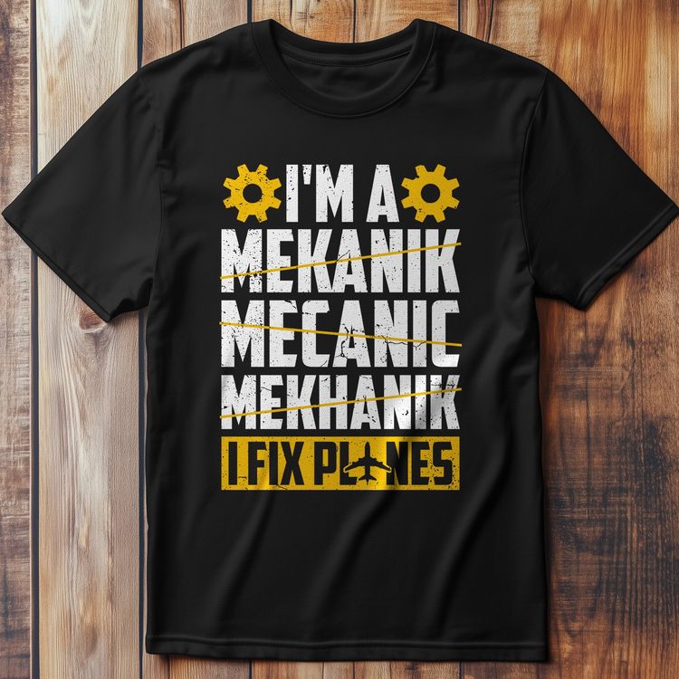 I'm A Mekanik – T-Shirt AU