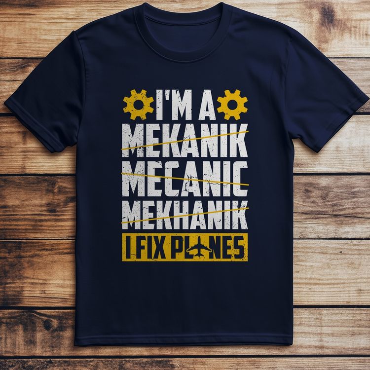 I'm A Mekanik – T-Shirt AU 4