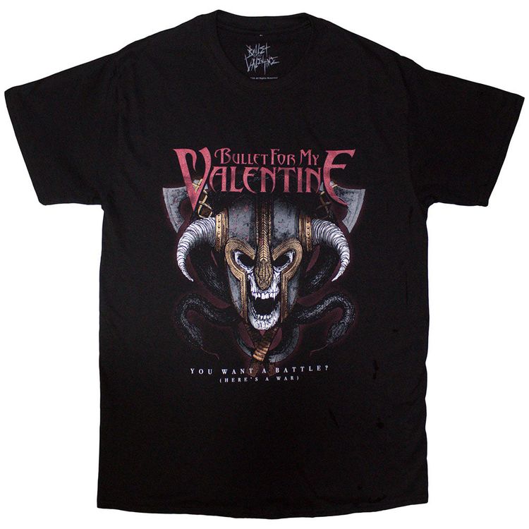 Bullet For My Valentine Unisex T-Shirt: Viking (Black)
