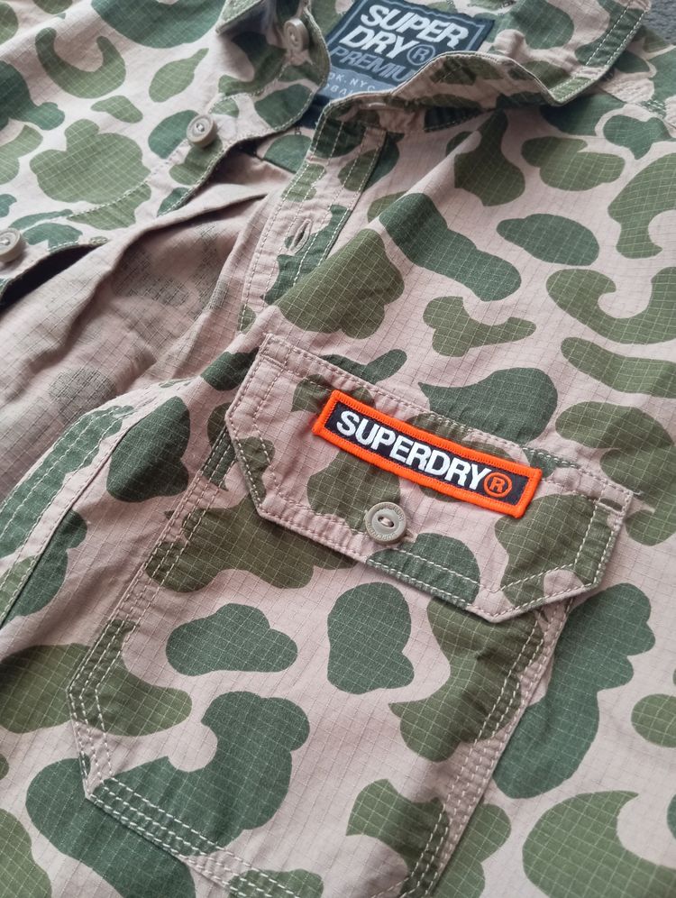 Superdry Camo Short Sleeve Shirt 3