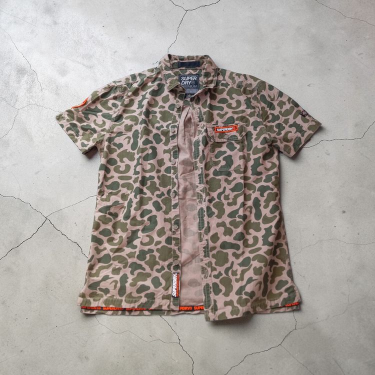 Superdry Superdry Camo Short Sleeve Shirt product image