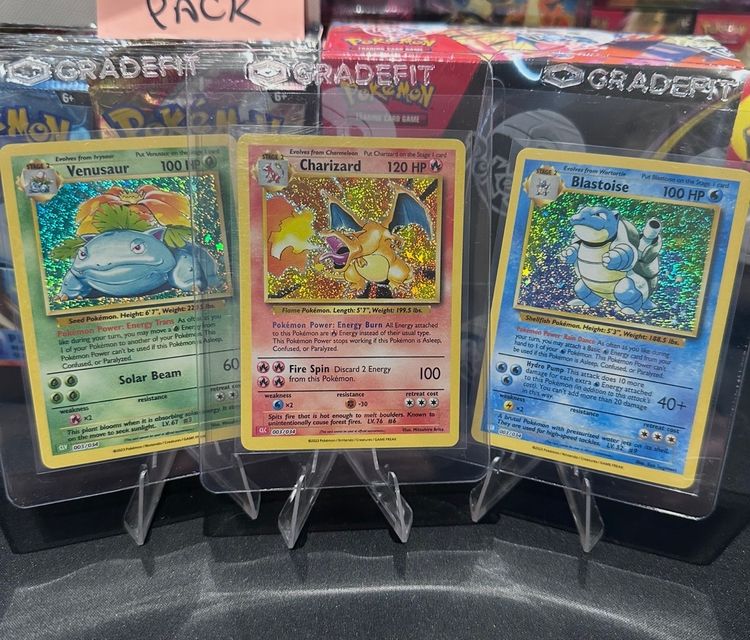 CHARIZARD / BLASTOISE / VENUSAUR - 1 WINNER!!