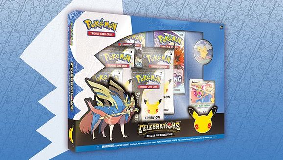 Pokémon Trading Card Game Celebrations Deluxe Pin Collection
