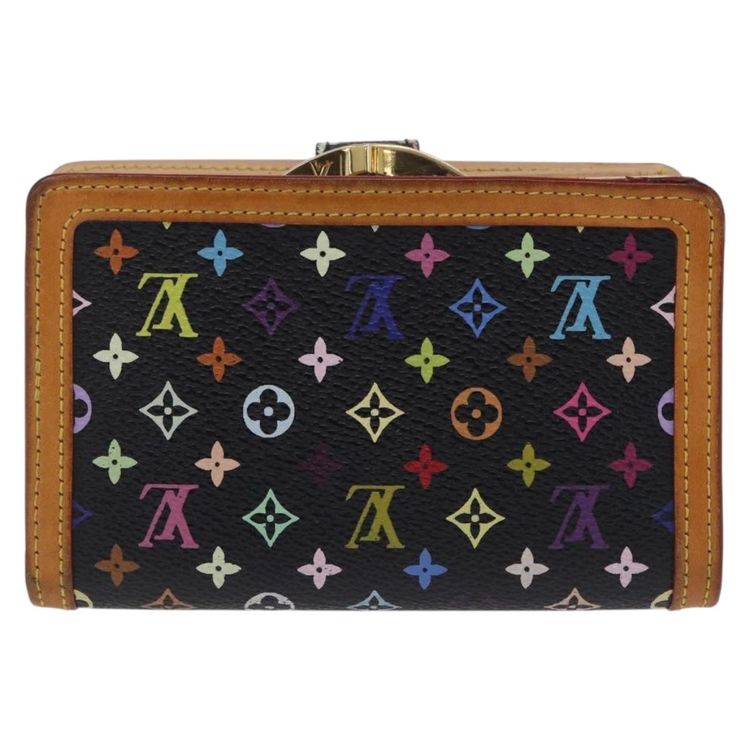 LOUIS VUITTON Monogram Multicolor Portefeuille Viennois M92988 Auth 210343A - Jerrillo image 3