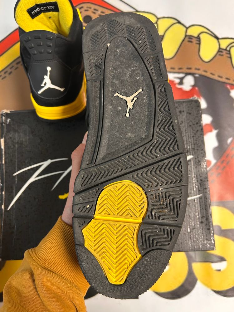 Air Jordan 4 Retro Yellow Thunder 44.5 imagen 6