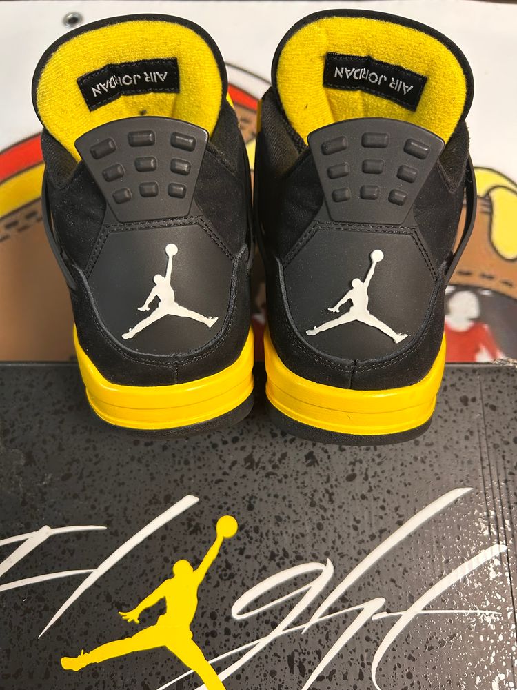 Air Jordan 4 Retro Yellow Thunder 44.5 imagen 4