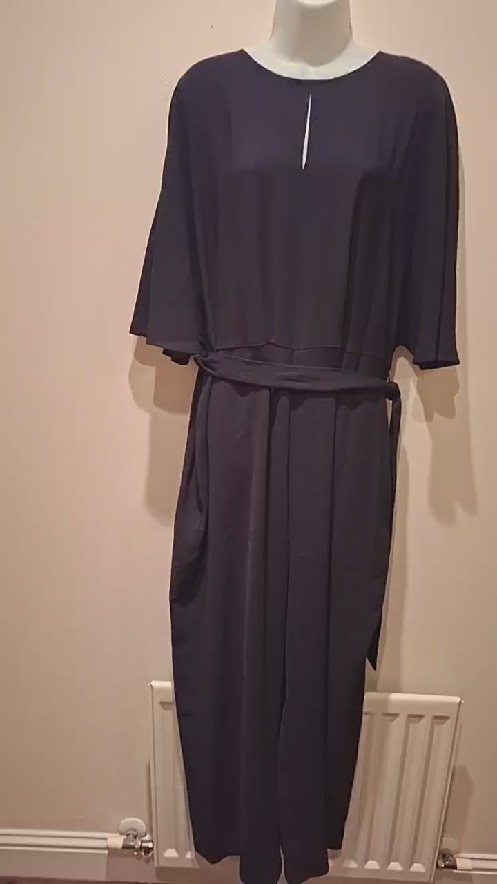 Immagine di M&S Black Wide Leg Jumpsuit 1