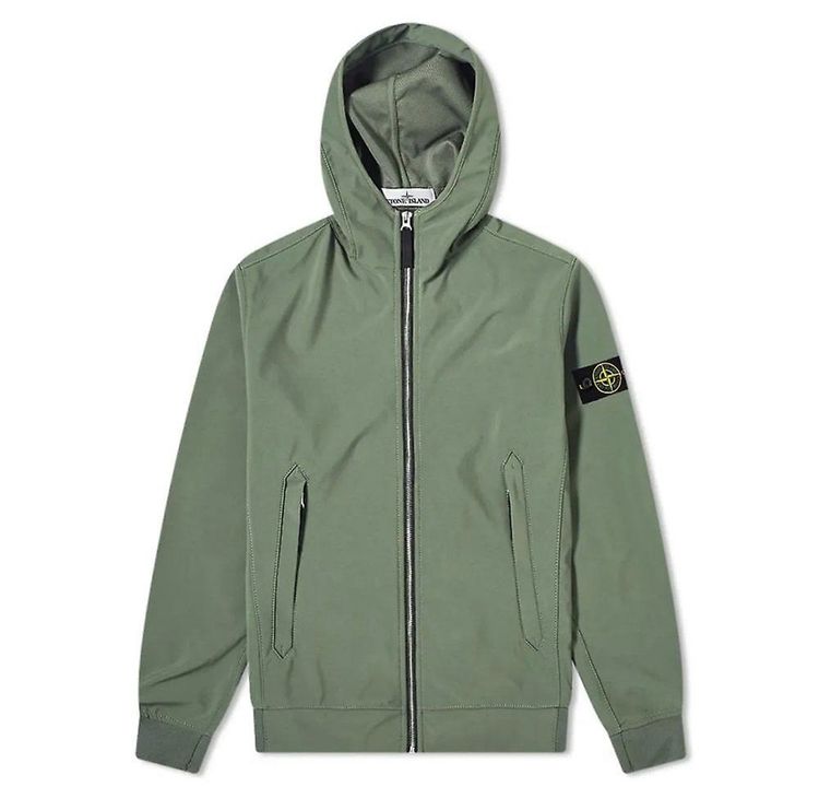 Stone Island Soft Shell Khaki Small NS BNWT RRP £690