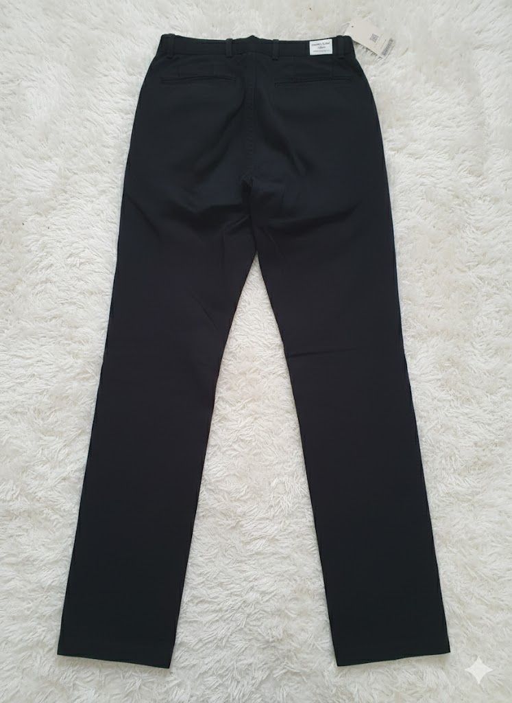 Trussardi Black Aviator Fit Satin Trousers imagen 2