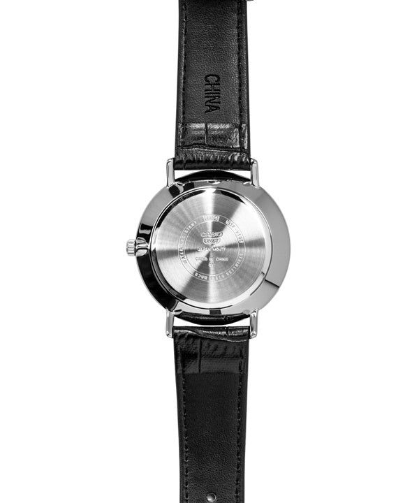 Casio Analog Leather Strap Black Dial Quartz MTP-VT06L-1B Men's Watch imagen 3