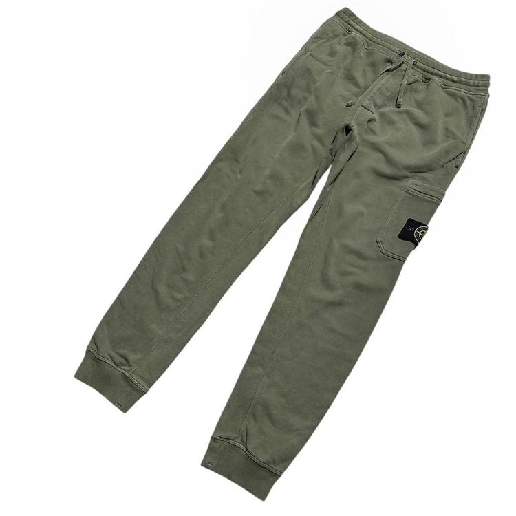 Stone Island Green Sweatpants image 4