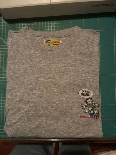 Gaston Lagaffe Grey T-Shirt