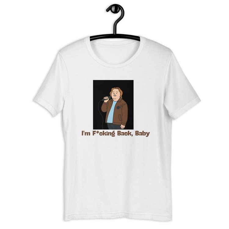 Lewis Capaldi I'm Back Comeback Tee Shirt For Fans With Cartoon Graphic 6