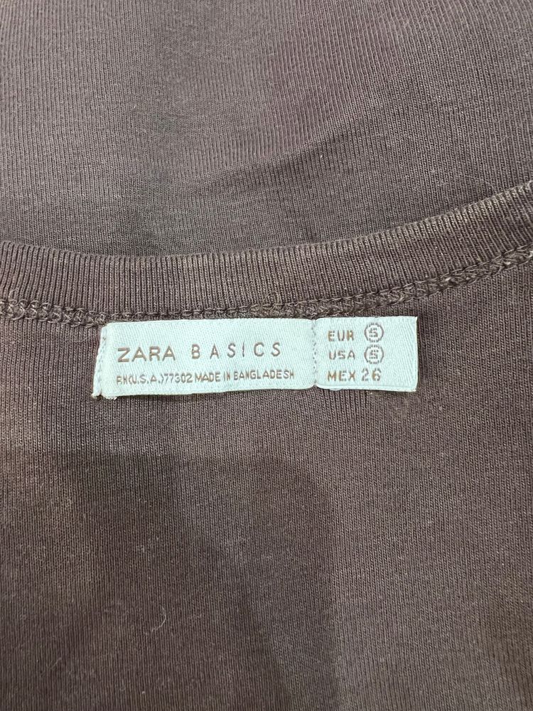 back to school drop | small brown old label zara cami top 6