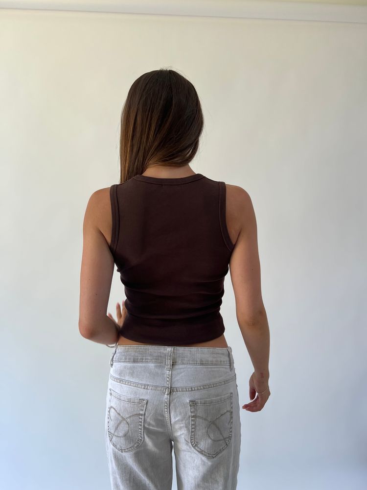 back to school drop | small brown old label zara cami top 5