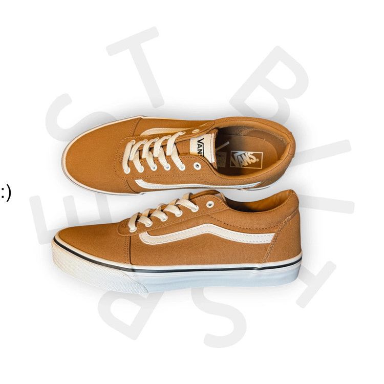 Vans Vans Ward Trainers – Brown Canvas Low-Top Skate Shoes product image