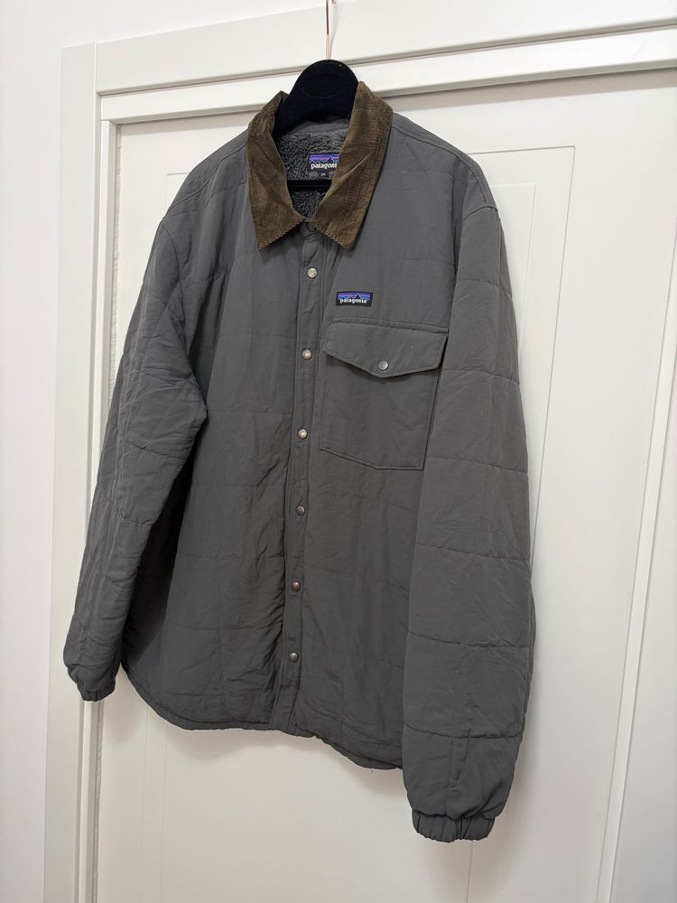 Patagonia Quilted Jacket With Corduroy Collar