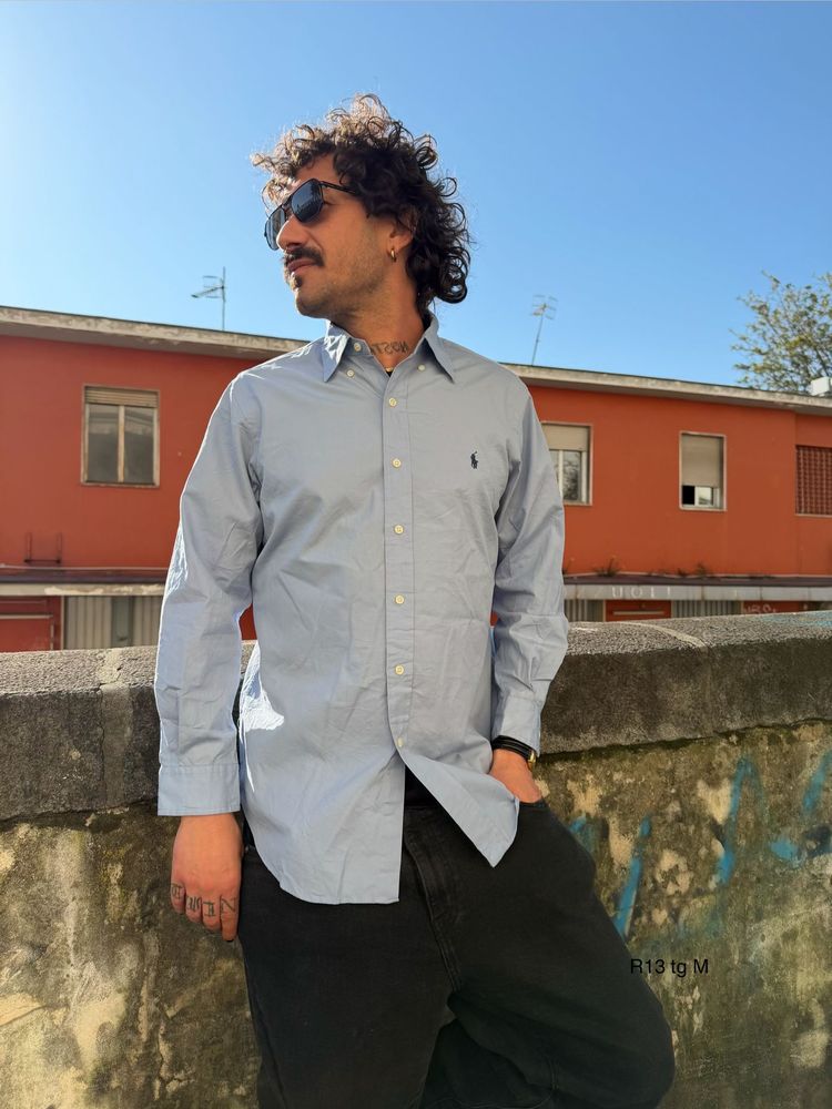 Light Blue Button-Up Shirt