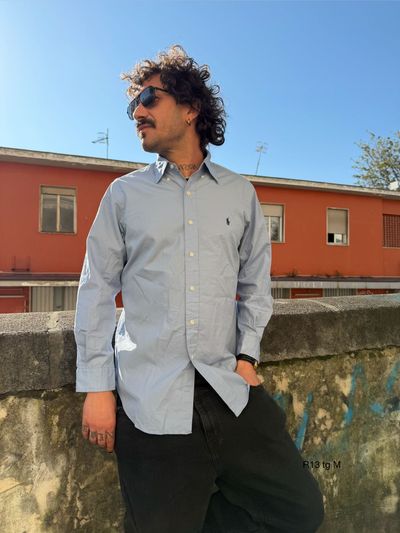 Light Blue Button-Up Shirt