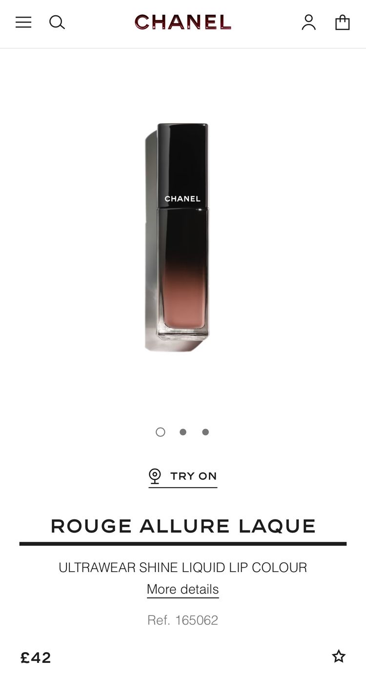 Chanel Rouge Allure Laque Liquid Lip Colour 62 rrp£42