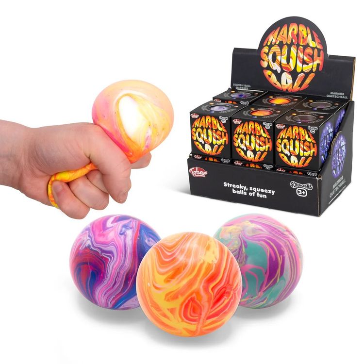 Scrunchems Marble Squish Ball - 3 Colours - Each