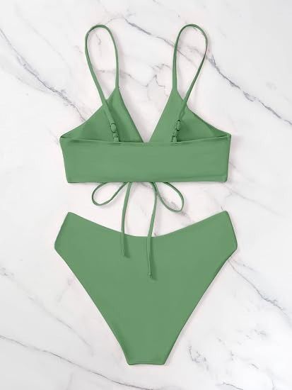 Green Bikini Set image 2
