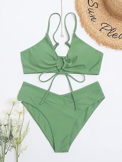 Green Bikini Set image 3