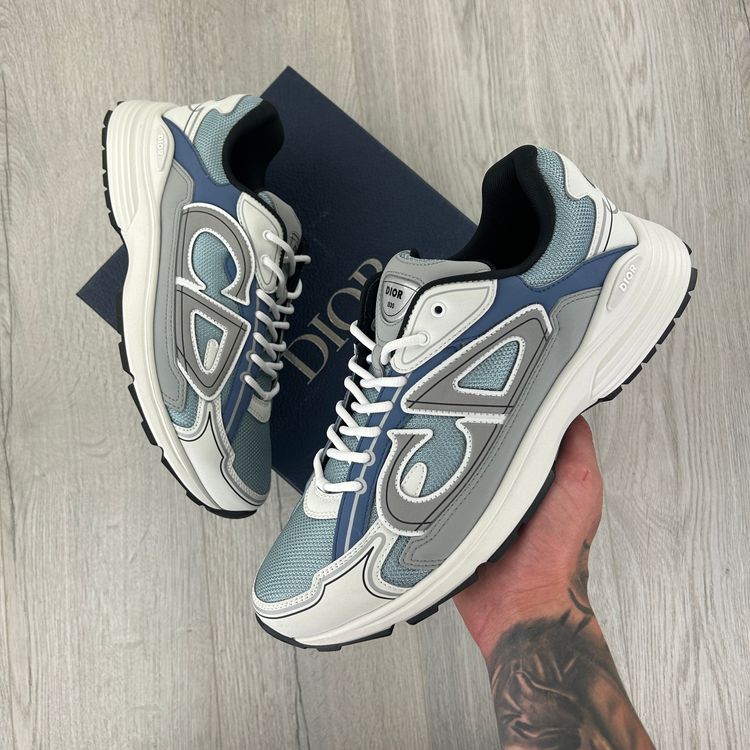 Dior Dior B30 Men’s Baby Blue & White Trainers - 41 (Fit Uk 7) product image