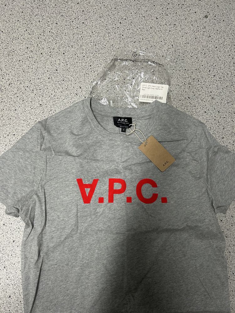 A.P.C. A.P.C. VPC Neon Logo T-Shirt - £99 RRP product image