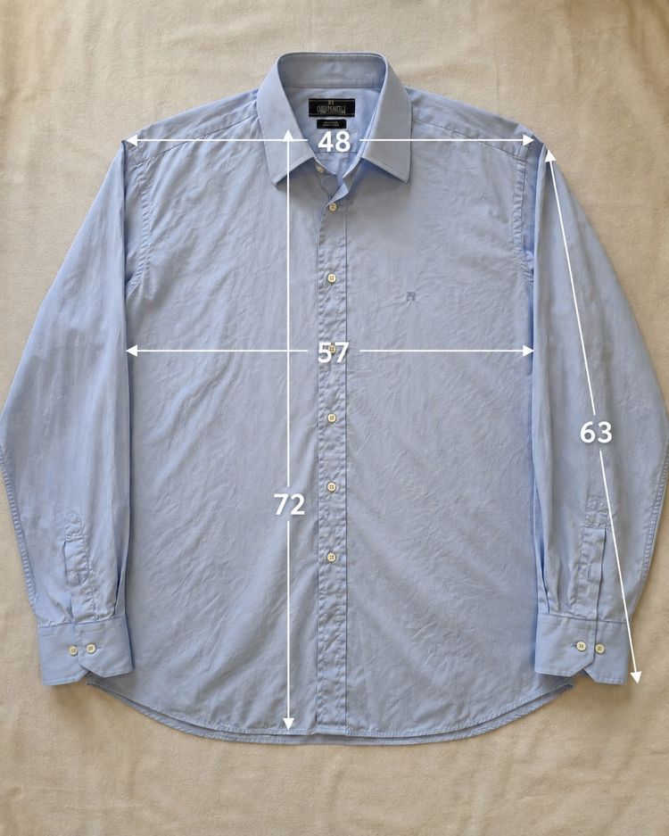 Immagine di Carlo Pignatelli Light Blue Men'S Dress Shirt 2