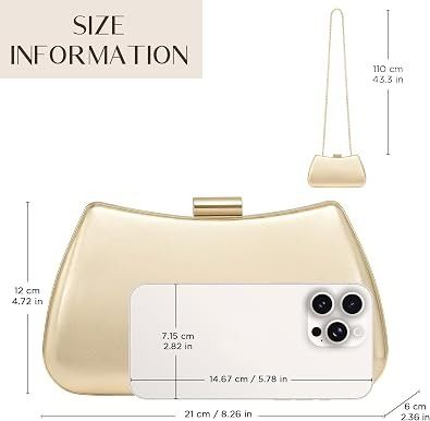 Immagine di Gold Clutch Bag 2