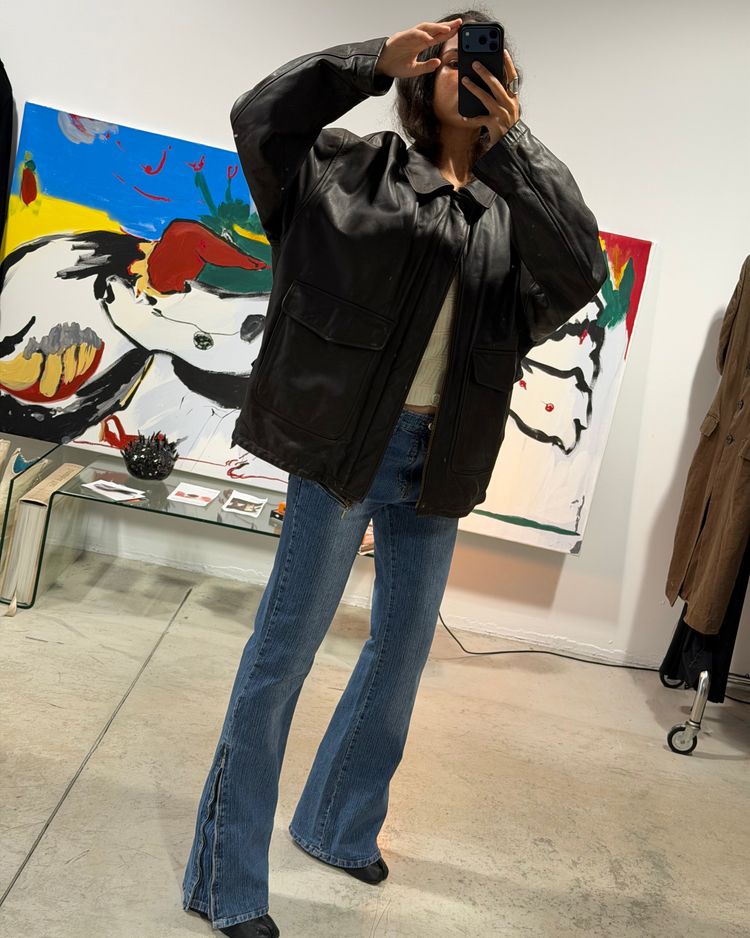 The Enola leather jacket 3