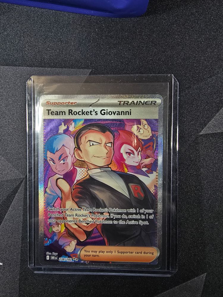 Team Rocket's Giovanni #238 - Destined Rivals (Mint)