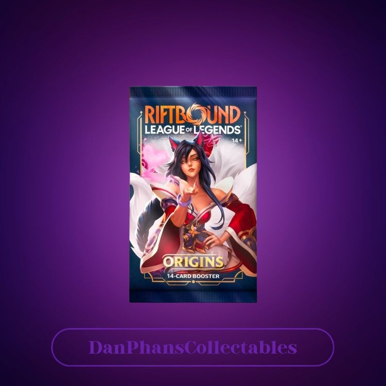 Riftbound League Of Legends Origins Booster Pack