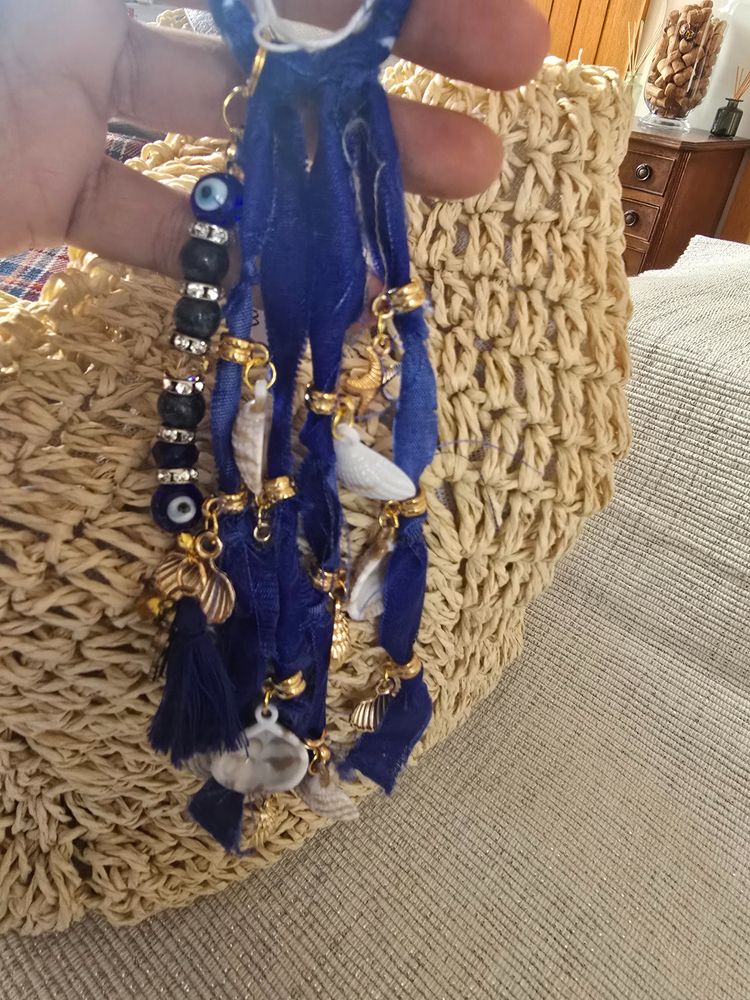 Decorative Bag Charms With Shells And Beads image 10
