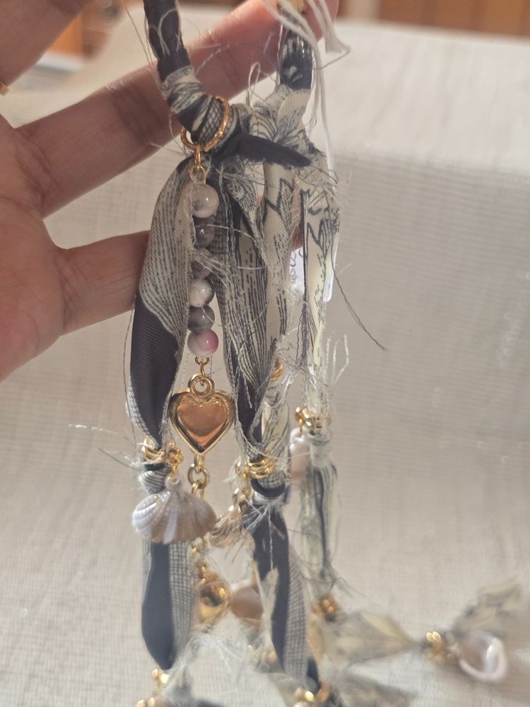 Decorative Bag Charms With Shells And Beads image 9
