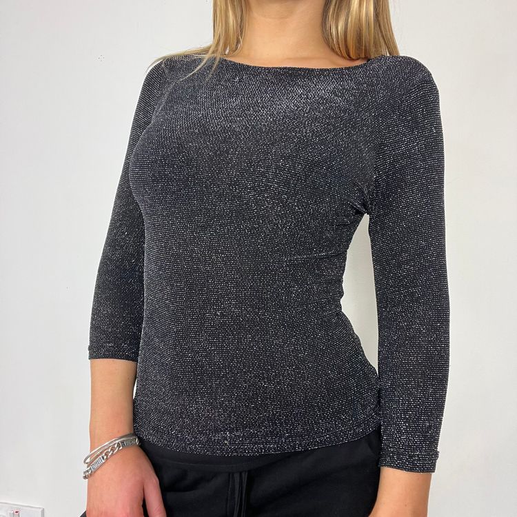 Y2K vintage pimkie sparkle long sleeve top - Size S