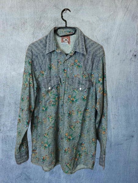 Other Vintage Chipie Western Floral Long Sleeve Shirt product image