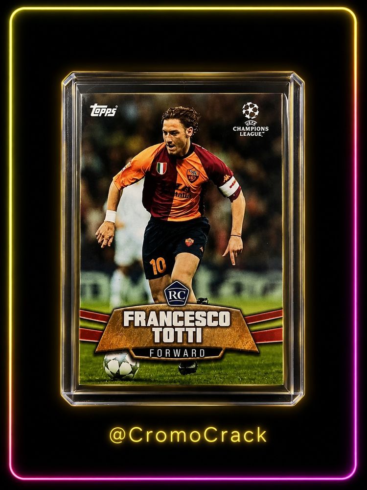 Francesco Totti Lost RC Topps Now 2024/25