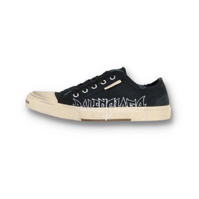 Balenciaga Black Graffiti DIY Logo Paris Low Top Trainers