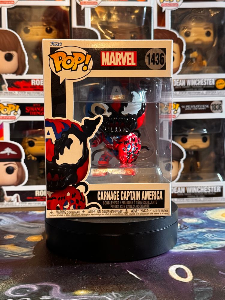 Funko Pop! Marvel - Carnage Captain America (1436)