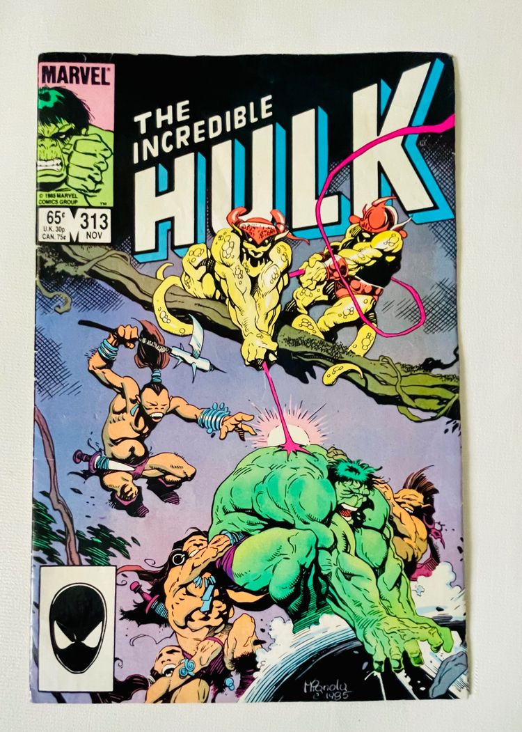 The Incredible Hulk comic books collection 5 Books YEAR 1980 (BLUECODED COLLECTION) 5
